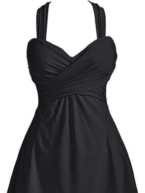 🖤 Black Swim Dress One Piece | Size Medium | NWT 🖤